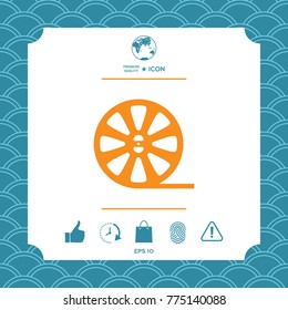 Reel film icon