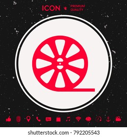 Reel film icon