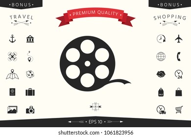 Reel film symbol