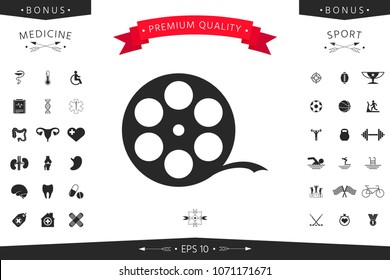 Reel film symbol