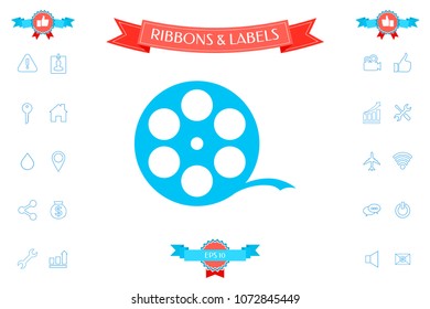 Reel film symbol
