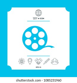 Reel film symbol
