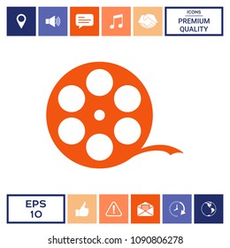 Reel film symbol
