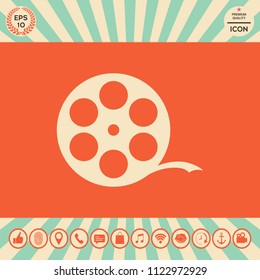 Reel film symbol