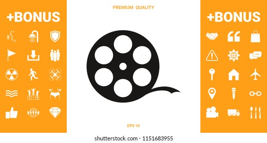 Reel film symbol