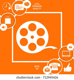 Reel film symbol