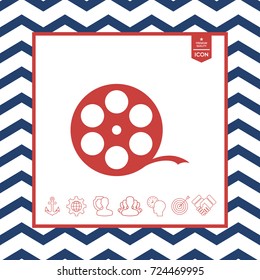 Reel film symbol