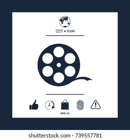 Reel film symbol