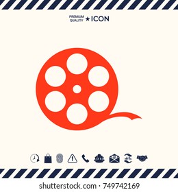 Reel film symbol