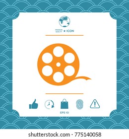 Reel film symbol