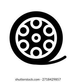 Reel Icon Vector Symbol Design Illustration