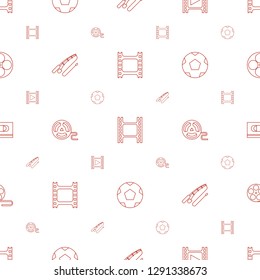 reel icons pattern seamless white background. Included editable line movie tape, fishing rod, film tape icons. reel icons for web and mobile.