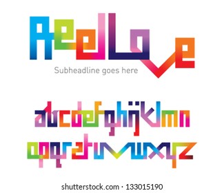 Reel Love Joining Font