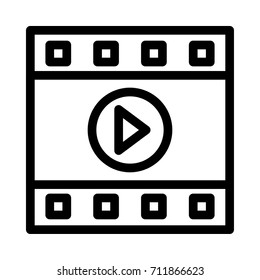 Reel play icon