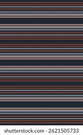 Reel stripe fabric background, short vector seamless texture. Skill vertical lines textile pattern in dark and white colors palette.