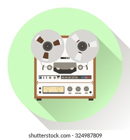 Reel tape recorder