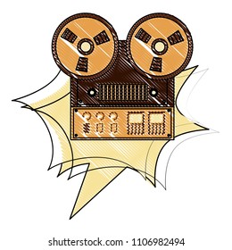 reel to reel tape recorder retro vintage