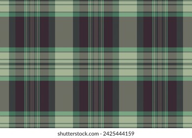 Reel textile background tartan, doodle texture vector check. Internet fabric seamless plaid pattern in pastel and dark color.