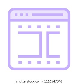 reel vector icon