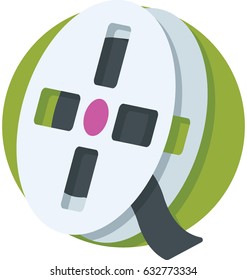 Reel Vector Icon