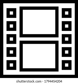 icono de línea delgada del vector de tambor 