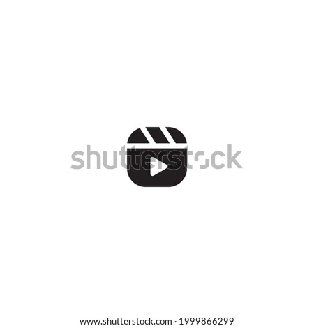 Reels Icon Vector Isolated on White Background