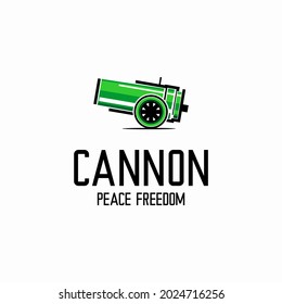 reen cannon icon illustration vector on white background