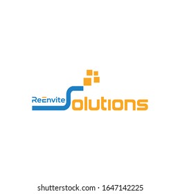 Reenvite Solution Logo Design Template