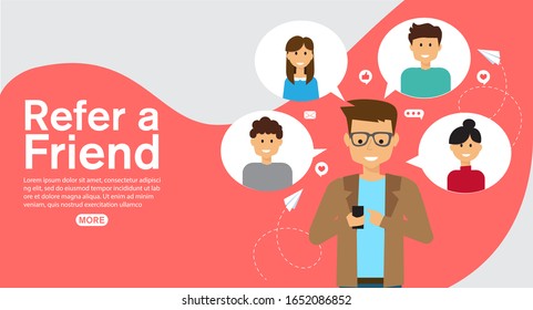 Referral Template Images Stock Photos Vectors Shutterstock