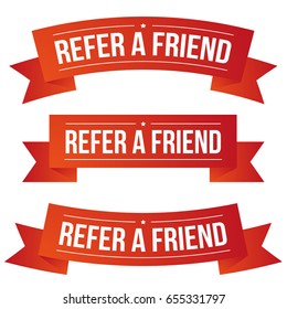 Refer a Friend ribbon