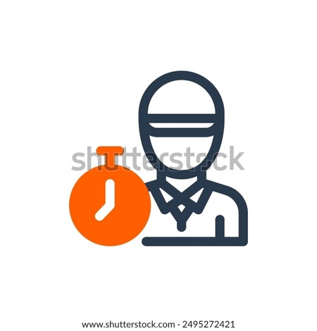 Referee of Basketball Vector Icon