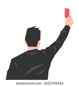 Referee Red Card Stock Photos, Images and Backgrounds for Free Download