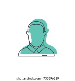 Referee icon. Doodle illustration of Referee vector icon for web isolated on white background