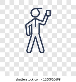 Referee icon. Trendy Referee logo concept on transparent background from Sport collection