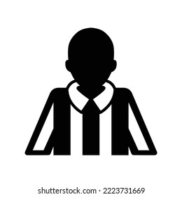 Referee icon vector design template