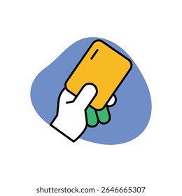 Referee Icon vector stock illustration
