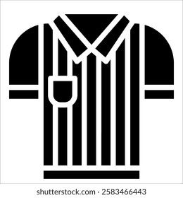 Referee Jersey Icon Element For Design