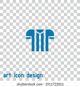 Referee Jersey Vector Icon On An Abstract Background