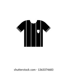 referee shirt icon vector