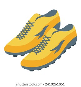 Referee shoes icon isometric vector. Sport man. Person rules