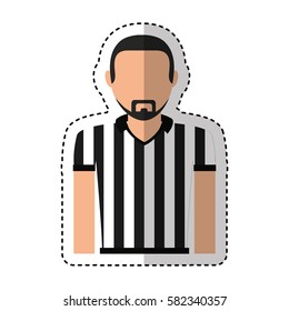 referee sport avatar character