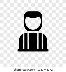 Referee vector icon isolated on transparent background, Referee transparency logo concept