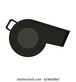 referee whistle american football icon