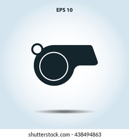 referee whistle icon