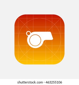 referee whistle icon