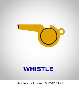 Referee Whistle Vector