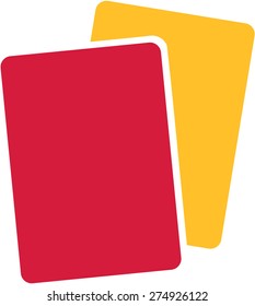Referee Yellow Red Card
