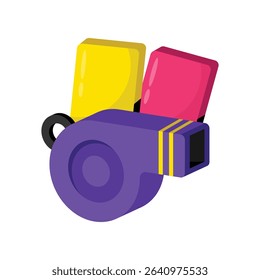 Referees Tool Vector style icon. Eps 10 file