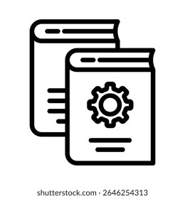 Ícone de dados de referência - sinal de conjunto de estrutura de tópicos