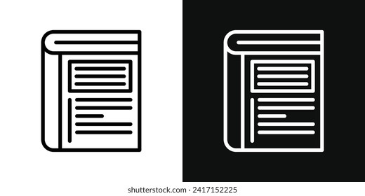 Reference data icon set. vector illustration